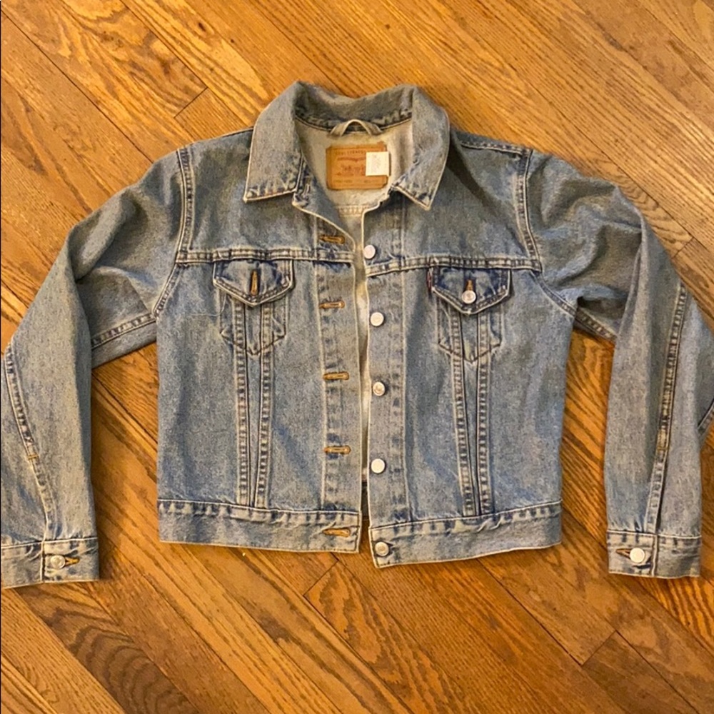 🇺🇸 Levi’s Denim Jean Jacket M Trucker Vintage